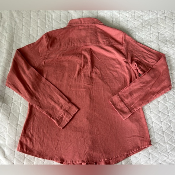 NWT Ocean+Coast | Dusty Pink Button Up | Size Large - Picture 12 of 12